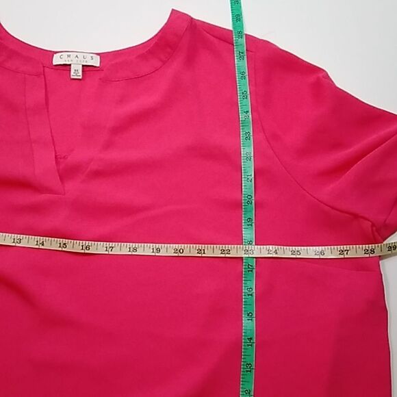 CHAUS NEW YORK PLUS SIZE 3X WOMEN'S BLOUSE - Picture 6 of 10